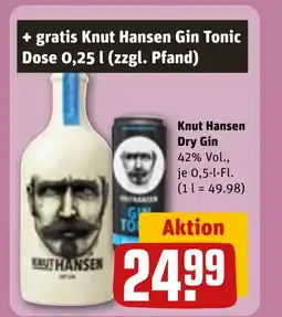 REWE DE Knut hansen dry gin tilbud