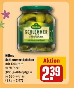 REWE DE Kühne schlemmertöpfchen tilbud