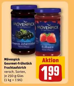 REWE DE Mövenpick gourmet-frühstück fruchtaufstrich tilbud