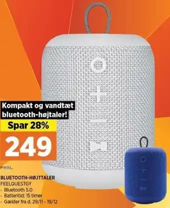 Power Bluetooth-Højttaler FEELQUESTGY tilbud