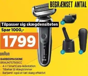 Power Barbermaskine BRAUN7S7500CC tilbud