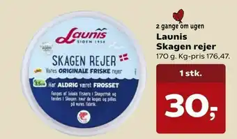 Launis Skagen rejer