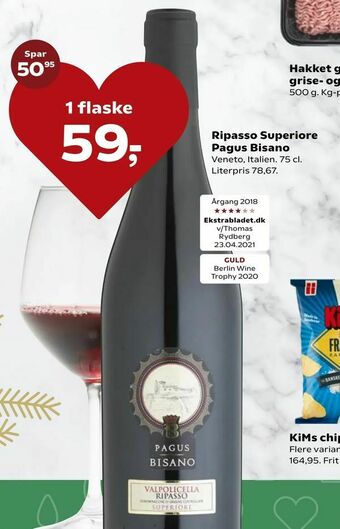 Dagli'Brugsen Ripasso Superiore Pagus Bisano tilbud