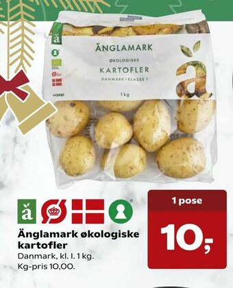 Dagli'Brugsen Änglamark økologiske kartofler tilbud