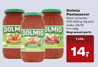 Dagli'Brugsen Dolmio Pastasaucer tilbud