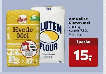 Dagli'Brugsen Amo eller Gluten mel tilbud