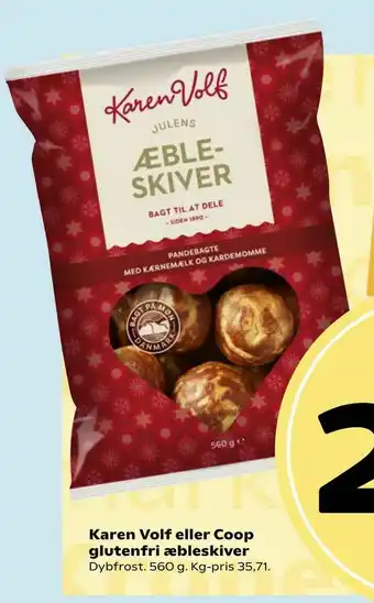 Karen Volf eller Coop glutenfri æbleskiver