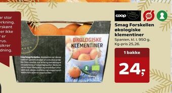 Smag Forskellen økologiske klementiner