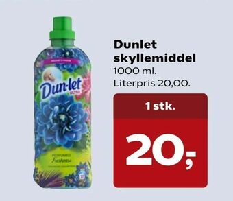 Kvickly Dunlet skyllemiddel tilbud