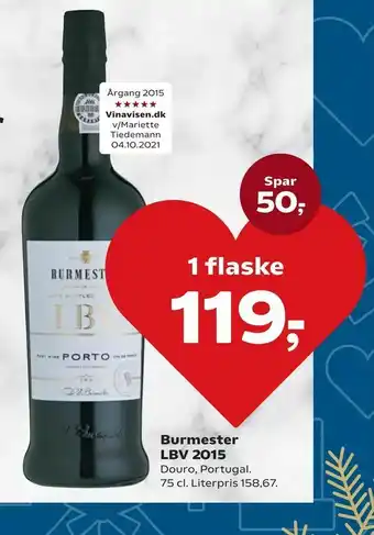 Kvickly Burmester LBV 2015 tilbud