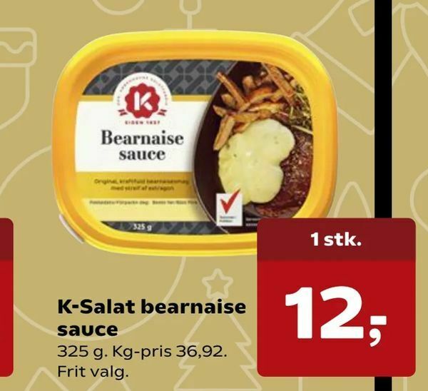 KSalat bearnaise sauce tilbud hos Kvickly