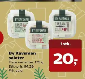 Kvickly By Kavsman salater tilbud
