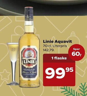 Kvickly Linie Aquavit tilbud