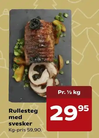 Rullesteg med svesker