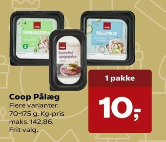 Kvickly Coop Pålæg tilbud