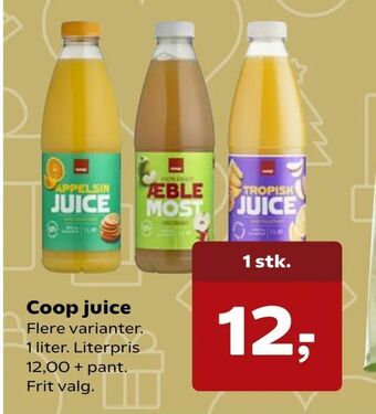 Kvickly Coop juice tilbud
