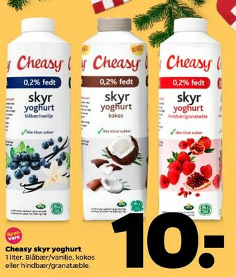 Netto Cheasy skyr yoghurt tilbud