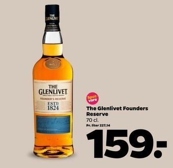 Netto The Glenlivet Founders Reserve tilbud