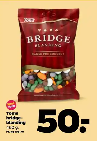 Toms bridgeblanding