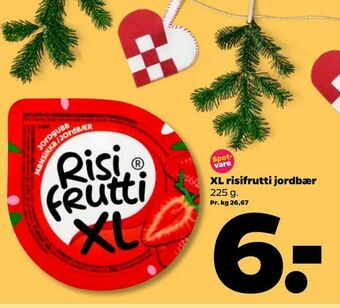 Netto XL risifrutti jordbær tilbud