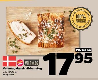 Netto Velsmag dansk ribbensteg tilbud