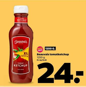 Netto Beauvais tomatketchup tilbud