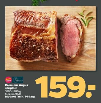Netto Premieur Angus striploin tilbud