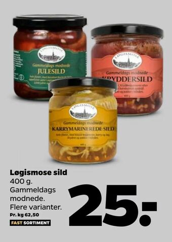 Netto Løgismose sild tilbud