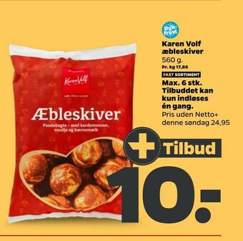 Netto Karen Volf æbleskiver tilbud