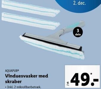 Vinduesvasker Med Skraber