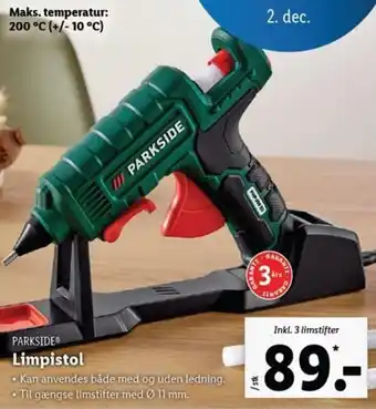Lidl Limpistol tilbud