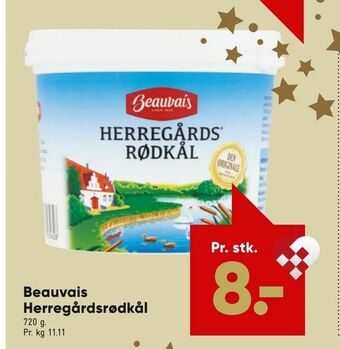 Bilka Beauvais Herregårdsrødkål tilbud