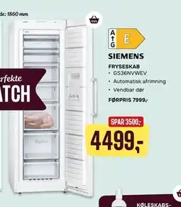 Skousen FRYSESKAB tilbud