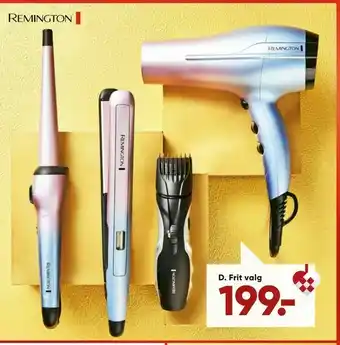 Bilka Udvalgte produkter fra Remington tilbud