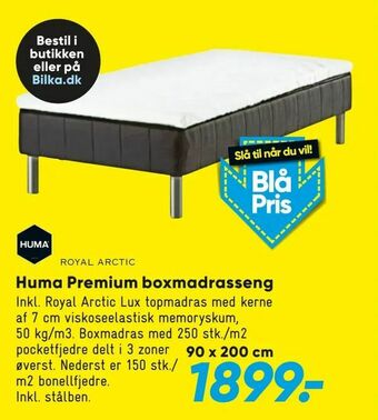 Bilka Huma Premium boxmadrasseng tilbud