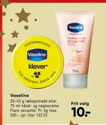 Bilka Vaseline tilbud