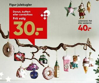 Bilka Figur julekugler tilbud