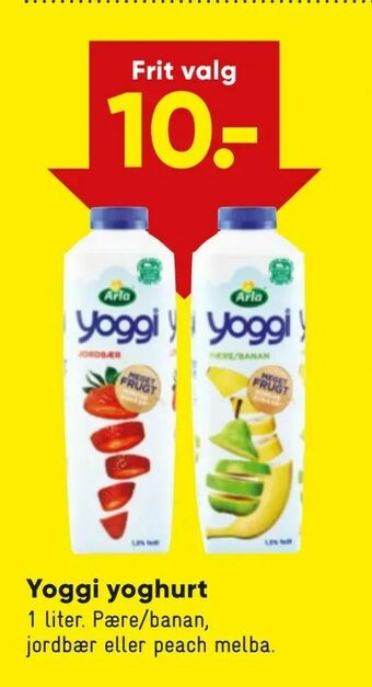 Bilka Yoggi yoghurt tilbud