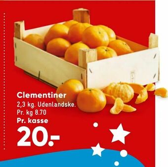 Bilka Clementiner tilbud
