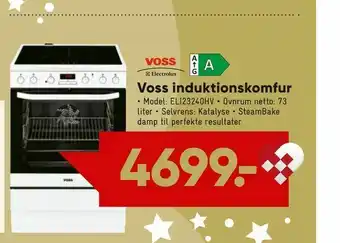 Bilka Voss induktionskomfur tilbud