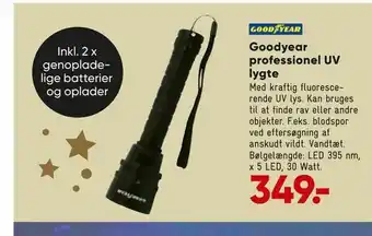 Goodyear professionel UV lygte