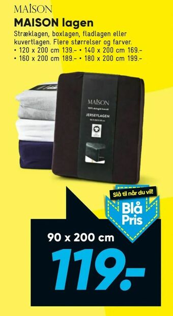 Bilka MAISON lagen tilbud