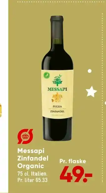 Bilka Messapi Zinfandel Organic tilbud