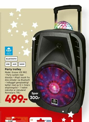 Bilka Party trolley tilbud