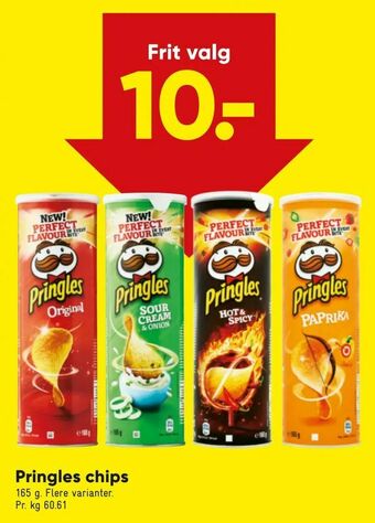 Bilka Pringles chips tilbud