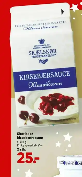 Skælskør kirsebærsauce