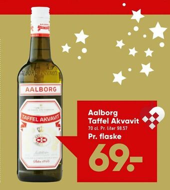 Bilka Aalborg Taffel Akvavit tilbud
