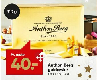 Bilka Anthon Berg guldæske tilbud