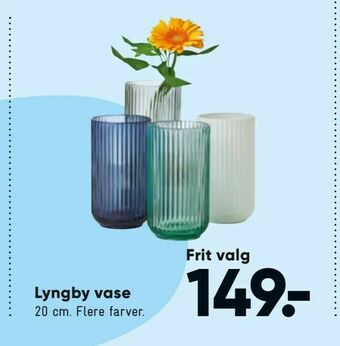Bilka Lyngby vase tilbud