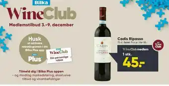 Bilka Cadis Ripasso tilbud